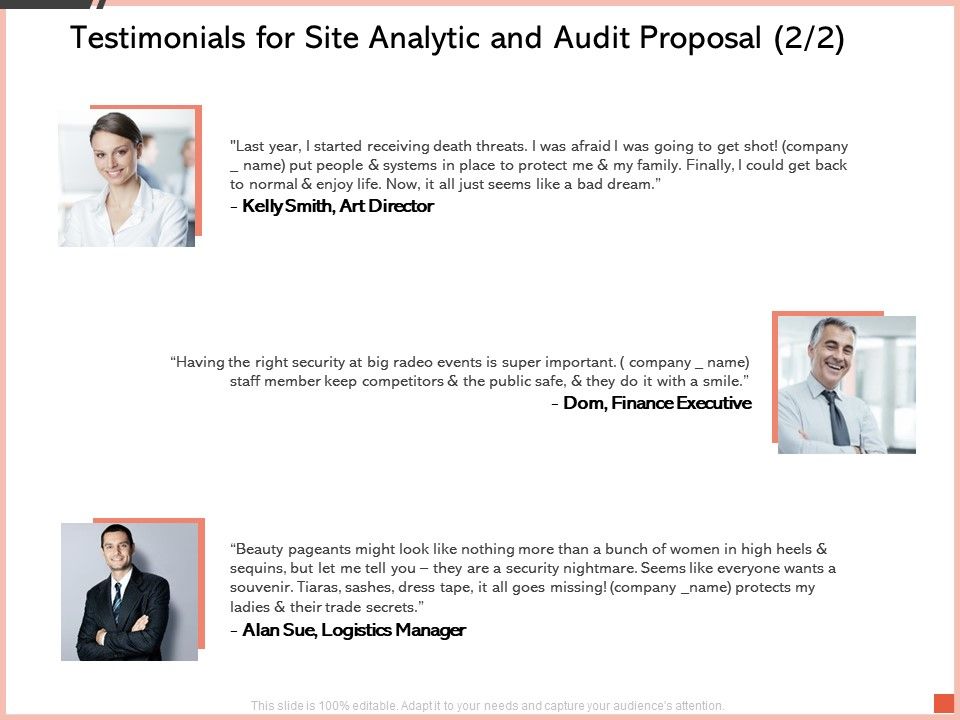 Testimonials_For_Site_Analytic_And_Audit_Proposal_Teamwork_Ppt_Summary_Samples_PDF_Slide_1.jpg