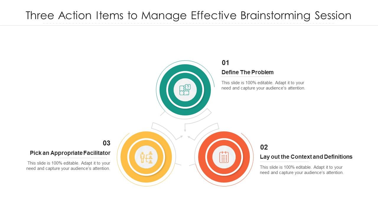 Three_Action_Items_To_Manage_Effective_Brainstorming_Session_Ppt_PowerPoint_Presentation_File_Gallery_PDF_Slide_1.jpg