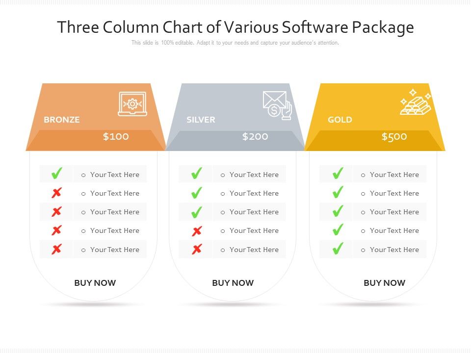 Three_Column_Chart_Of_Various_Software_Package_Ppt_PowerPoint_Presentation_Slides_Show_PDF_Slide_1.jpg