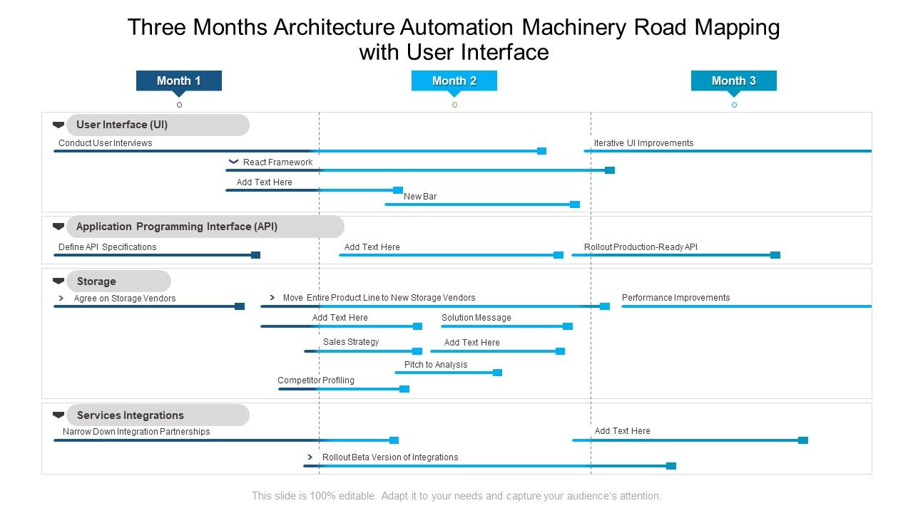 Three_Months_Architecture_Automation_Machinery_Road_Mapping_With_User_Interface_Introduction_Slide_1.jpg