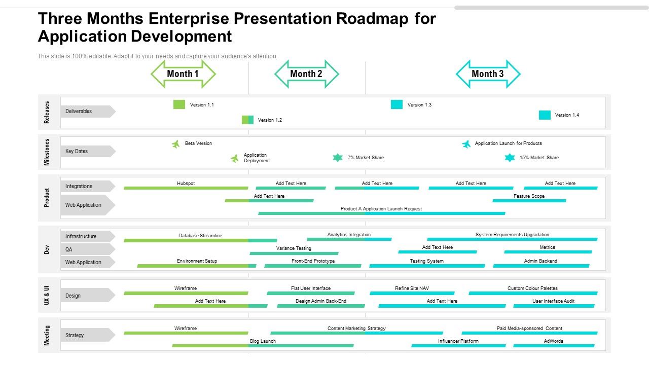 Three_Months_Enterprise_Presentation_Roadmap_For_Application_Development_Clipart_Slide_1.jpg