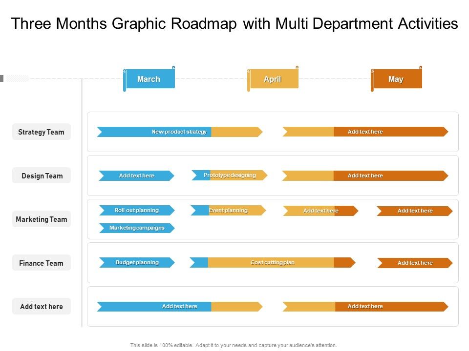 Three_Months_Graphic_Roadmap_With_Multi_Department_Activities_Ideas_Slide_1.jpg