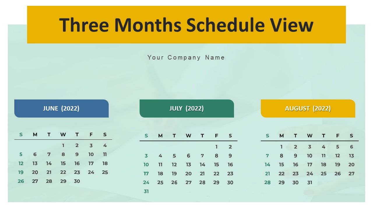 Three_Months_Schedule_View_Ppt_PowerPoint_Presentation_Complete_Deck_With_Slides_Slide_1.jpg