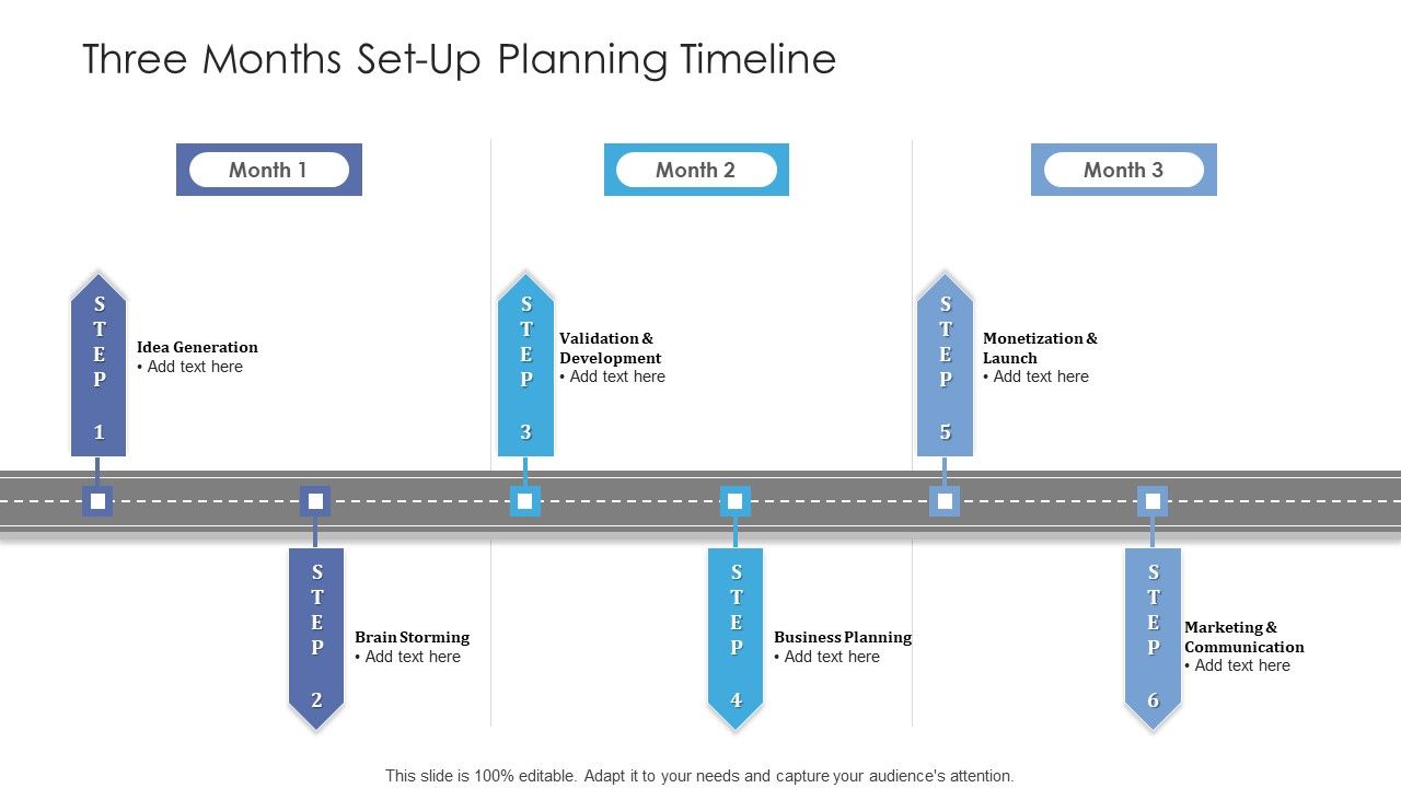 Three_Months_Set_Up_Planning_Timeline_Diagrams_Slide_1.jpg