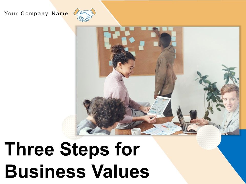 Three_Steps_For_Business_Values_Business_Vision_Success_Ppt_PowerPoint_Presentation_Complete_Deck_Slide_1.jpg