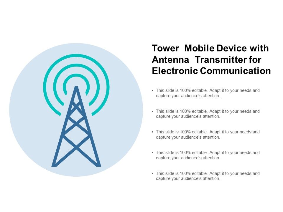 Tower_Mobile_Device_With_Antenna_Transmitter_For_Electronic_Communication_Ppt_PowerPoint_Presentation_File_Background_Image_Slide_1.jpg