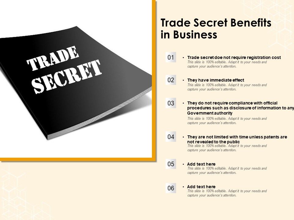 Trade_Secret_Benefits_In_Business_Ppt_PowerPoint_Presentation_Inspiration_Introduction_PDF_Slide_1.jpg