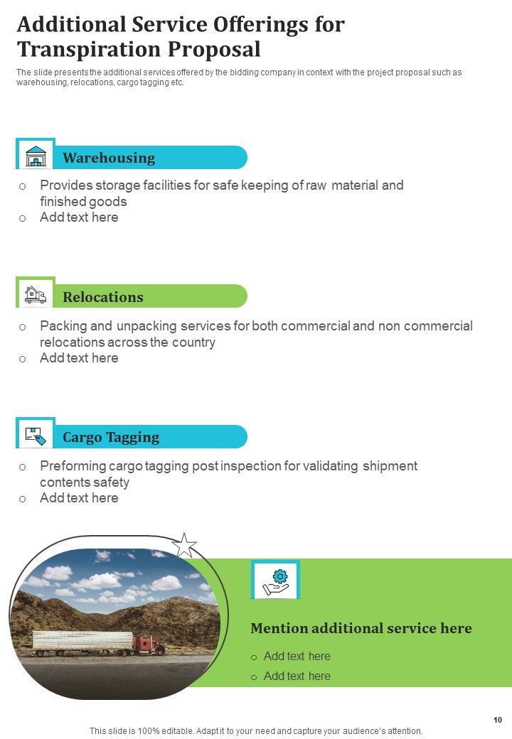 Transpiration Company Business Proposal Example Document Report Doc Pdf Ppt