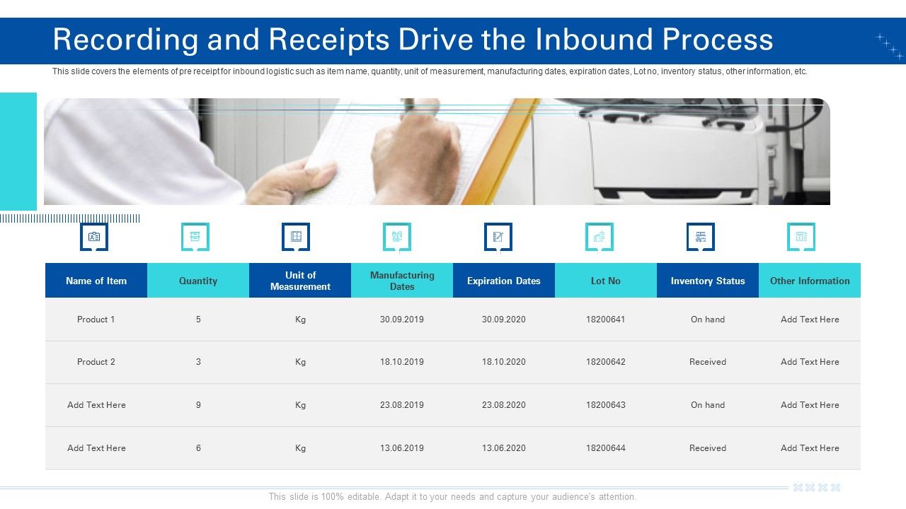 Transporting_Company_Recording_And_Receipts_Drive_The_Inbound_Process_Ppt_Layouts_PDF_Slide_1.jpg