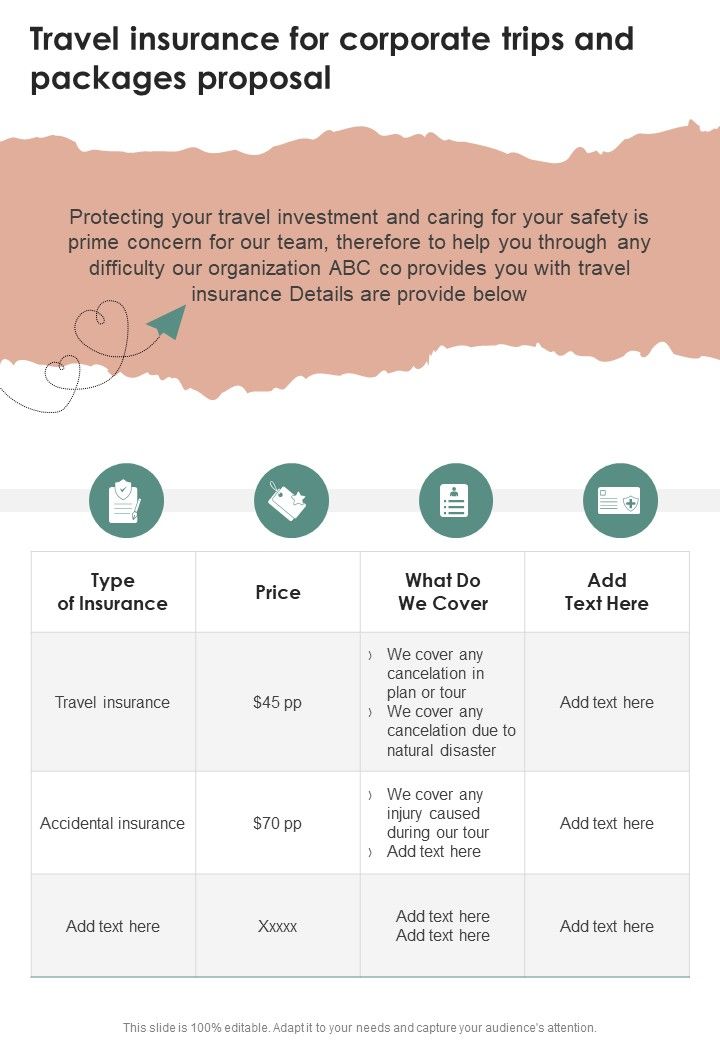 Travel_Insurance_For_Corporate_Trips_And_Packages_Proposal_One_Pager_Sample_Example_Document_Slide_1.jpg