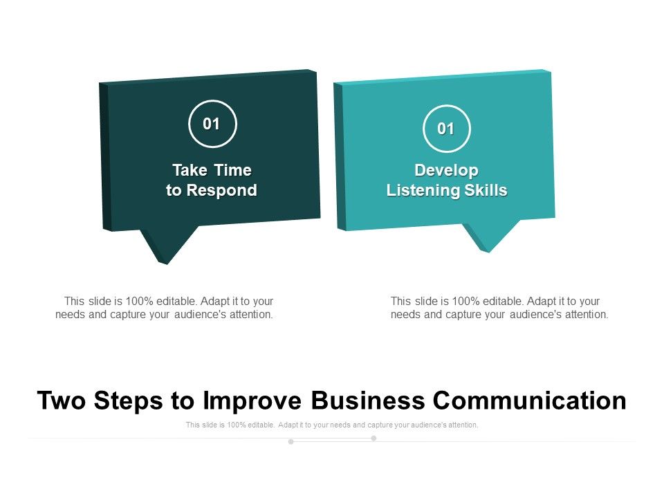 Two_Steps_To_Improve_Business_Communication_Ppt_PowerPoint_Presentation_File_Designs_Download_PDF_Slide_1.jpg