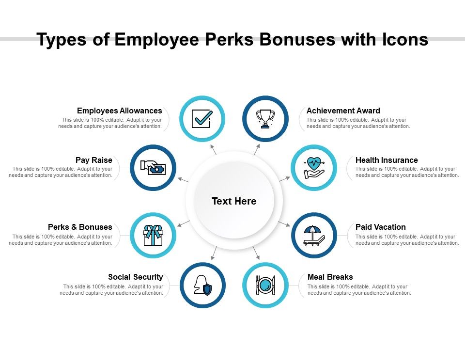 Types_Of_Employee_Perks_Bonuses_With_Icons_Ppt_PowerPoint_Presentation_Portfolio_Graphics_Pictures_Slide_1.jpg
