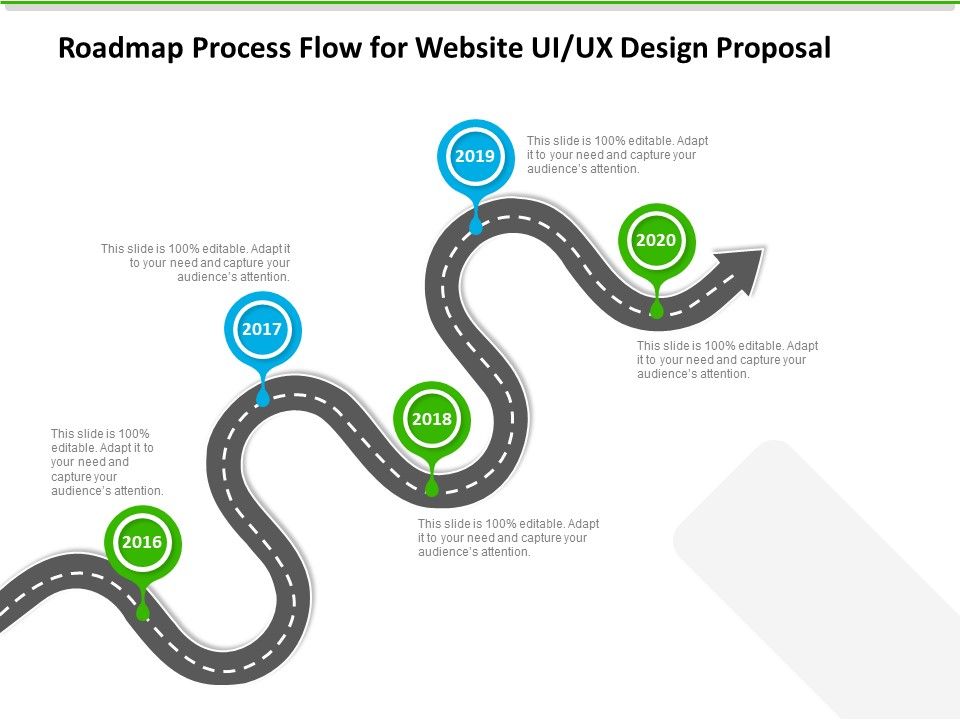 UX_Design_Services_Roadmap_Process_Flow_For_Website_UI_UX_Design_Proposal_Designs_PDF_Slide_1.jpg