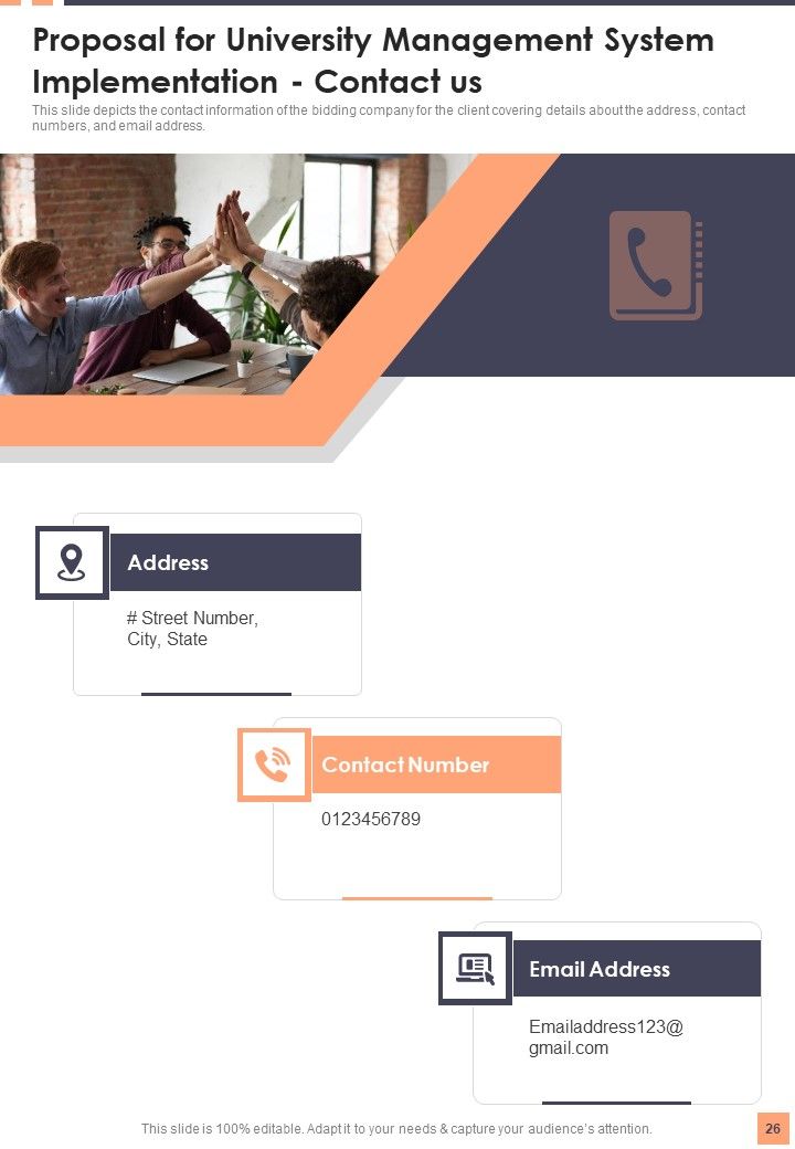 University Management System Implementation Proposal Example Document Report Doc Pdf Ppt