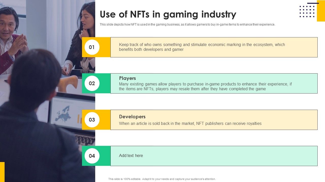 Use_Of_Nfts_In_Gaming_Industry_Ppt_PowerPoint_Presentation_Diagram_PDF_Slide_1.jpg