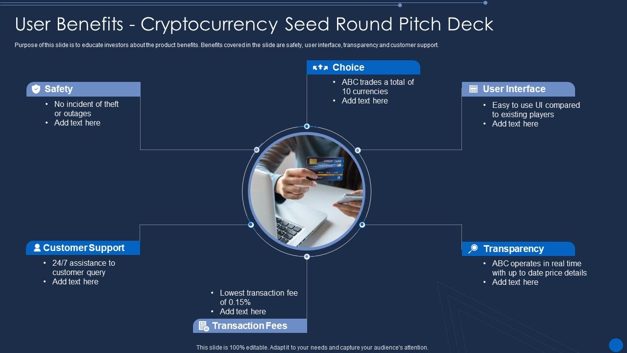 User_Benefits_Cryptocurrency_Seed_Round_Pitch_Deck_Ideas_PDF_Slide_1.jpg