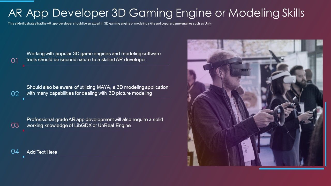VR_And_AR_IT_AR_App_Developer_3D_Gaming_Engine_Or_Modeling_Skills_Ppt_File_Vector_PDF_Slide_1.jpg