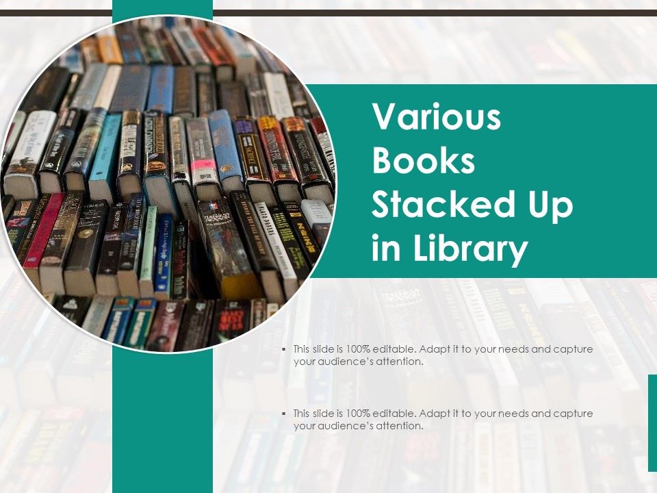 Various_Books_Stacked_Up_In_Library_Ppt_PowerPoint_Presentation_File_Demonstration_PDF_Slide_1.jpg