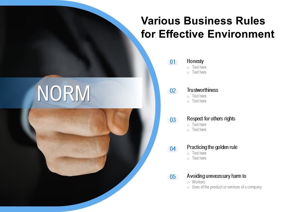 Various_Business_Rules_For_Effective_Environment_Ppt_PowerPoint_Presentation_File_Portrait_PDF_Slide_1.jpg