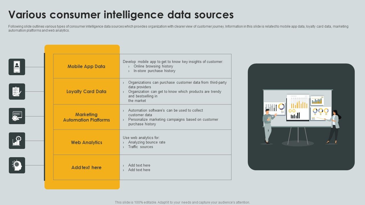 Various_Consumer_Intelligence_Data_Sources_Ppt_PowerPoint_Presentation_File_Summary_PDF_Slide_1.jpg
