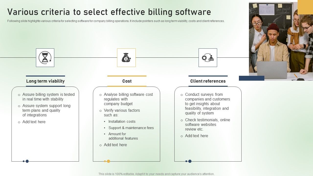 Various_Criteria_To_Select_Effective_Billing_Software_Ppt_PowerPoint_Presentation_File_Layouts_PDF_Slide_1.jpg