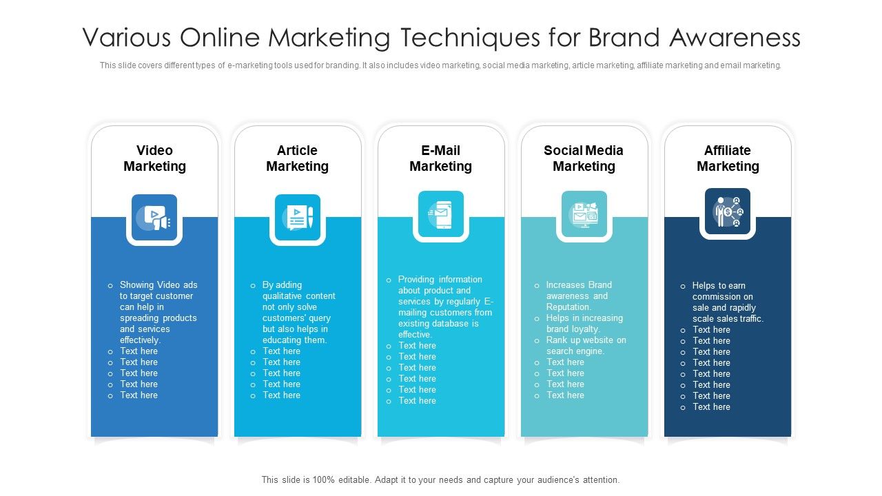 Various_Online_Marketing_Techniques_For_Brand_Awareness_Ppt_Portfolio_Objects_PDF_Slide_1.jpg