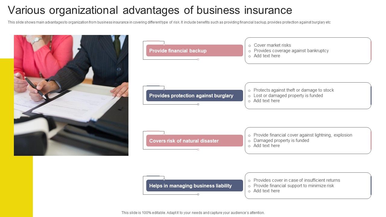 Various_Organizational_Advantages_Of_Business_Insurance_Portrait_PDF_Slide_1.jpg