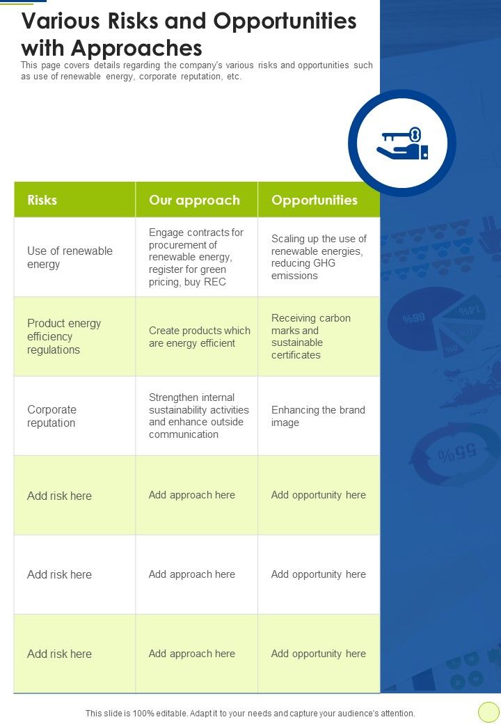 Various_Risks_And_Opportunities_With_Approaches_One_Pager_Documents_Slide_1.jpg