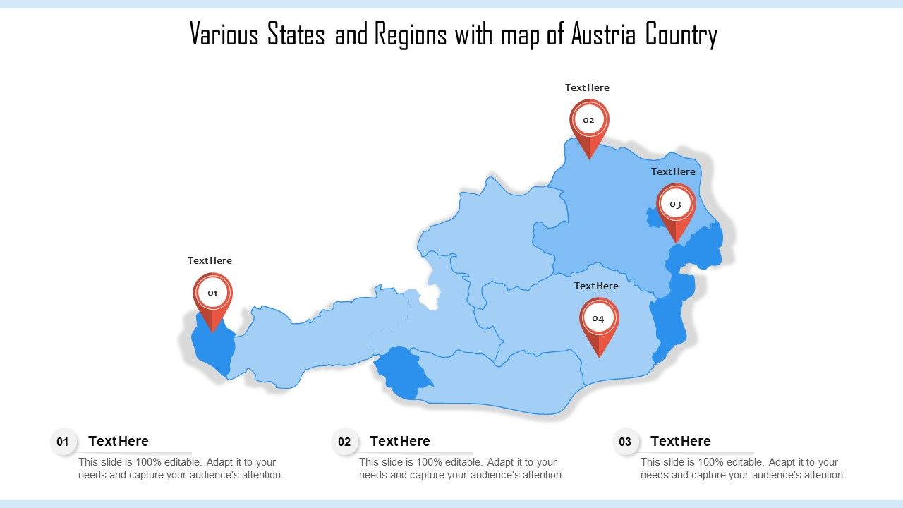 Various_States_And_Regions_With_Map_Of_Austria_Country_Ppt_PowerPoint_Presentation_File_Clipart_Images_PDF_Slide_1.jpg