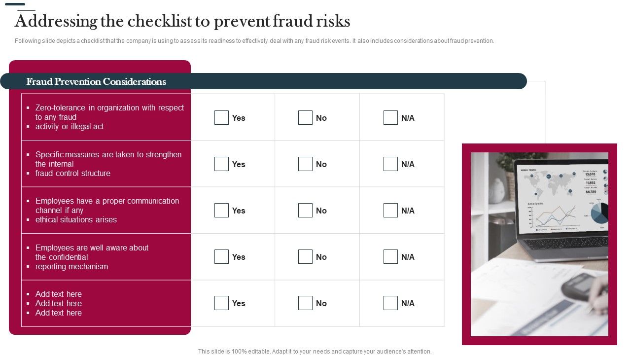 Various_Strategies_To_Prevent_Business_Addressing_The_Checklist_To_Prevent_Fraud_Risks_Topics_PDF_Slide_1.jpg