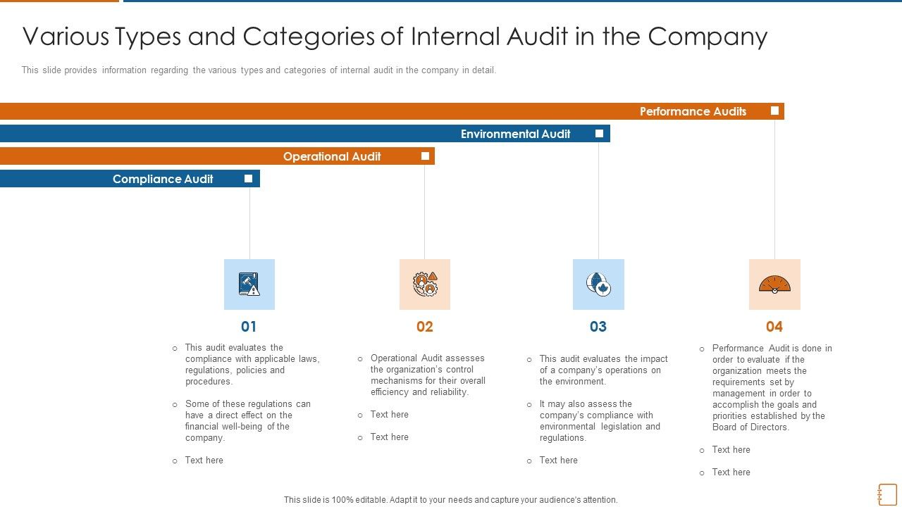 Various_Types_And_Categories_Of_Internal_Audit_In_The_Company_Ppt_Visual_Aids_Show_PDF_Slide_1.jpg