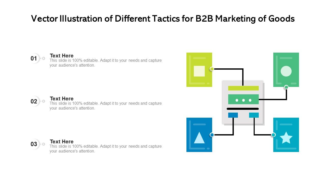 Vector_Illustration_Of_Different_Tactics_For_B2B_Marketing_Of_Goods_Ppt_Model_Infographic_Template_PDF_Slide_1.jpg
