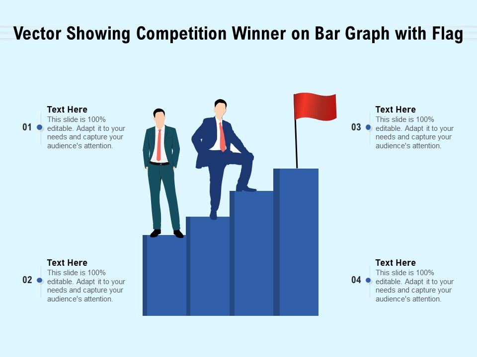Vector_Showing_Competition_Winner_On_Bar_Graph_With_Flag_Ppt_PowerPoint_Presentation_File_Sample_PDF_Slide_1.jpg