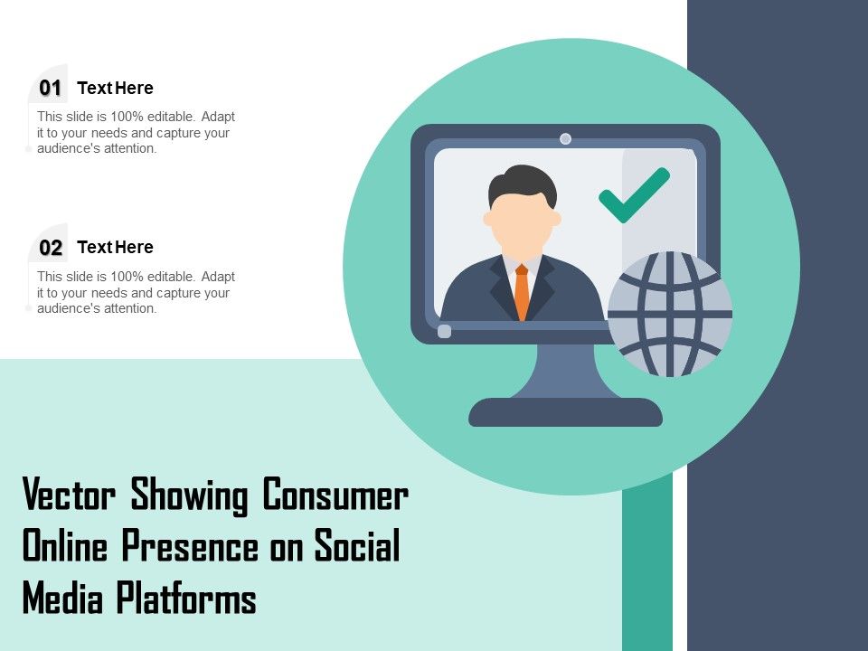Vector_Showing_Consumer_Online_Presence_On_Social_Media_Platforms_Ppt_PowerPoint_Presentation_Ideas_Clipart_Images_PDF_Slide_1.jpg