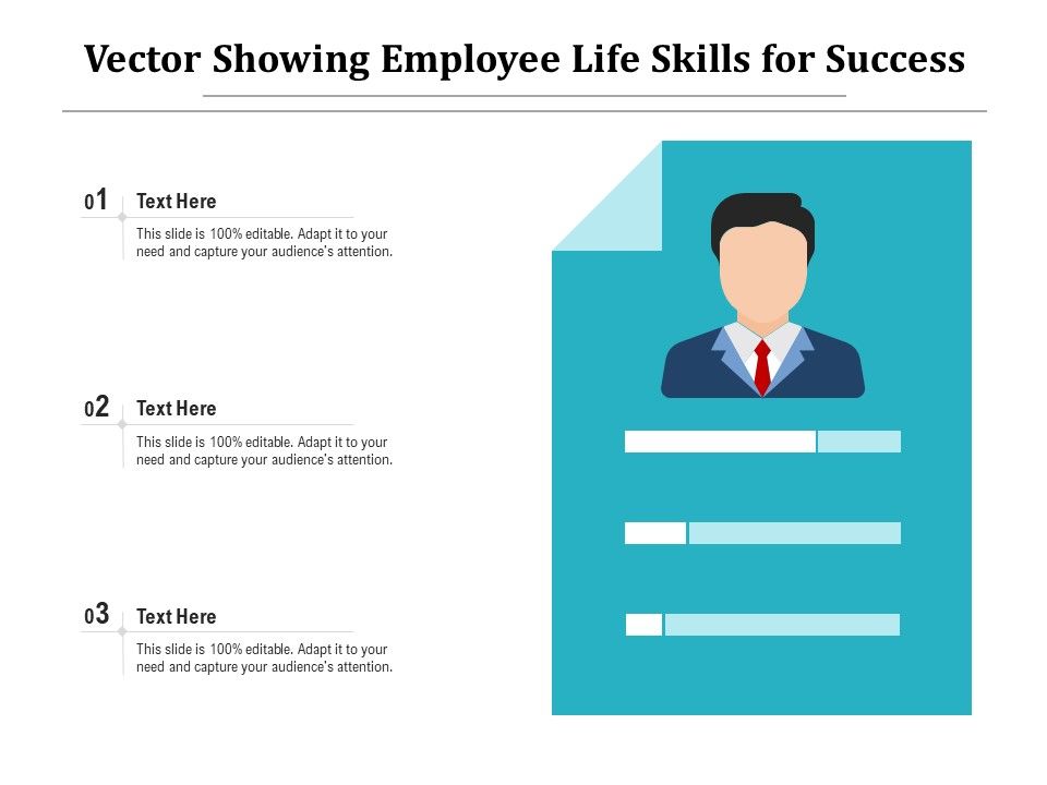 Vector_Showing_Employee_Life_Skills_For_Success_Ppt_PowerPoint_Presentation_Gallery_Introduction_PDF_Slide_1.jpg