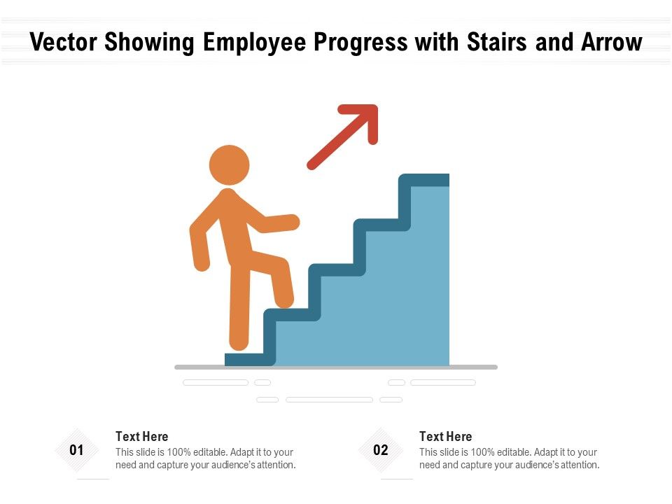 Vector_Showing_Employee_Progress_With_Stairs_And_Arrow_Ppt_PowerPoint_Presentation_Gallery_Slides_PDF_Slide_1.jpg