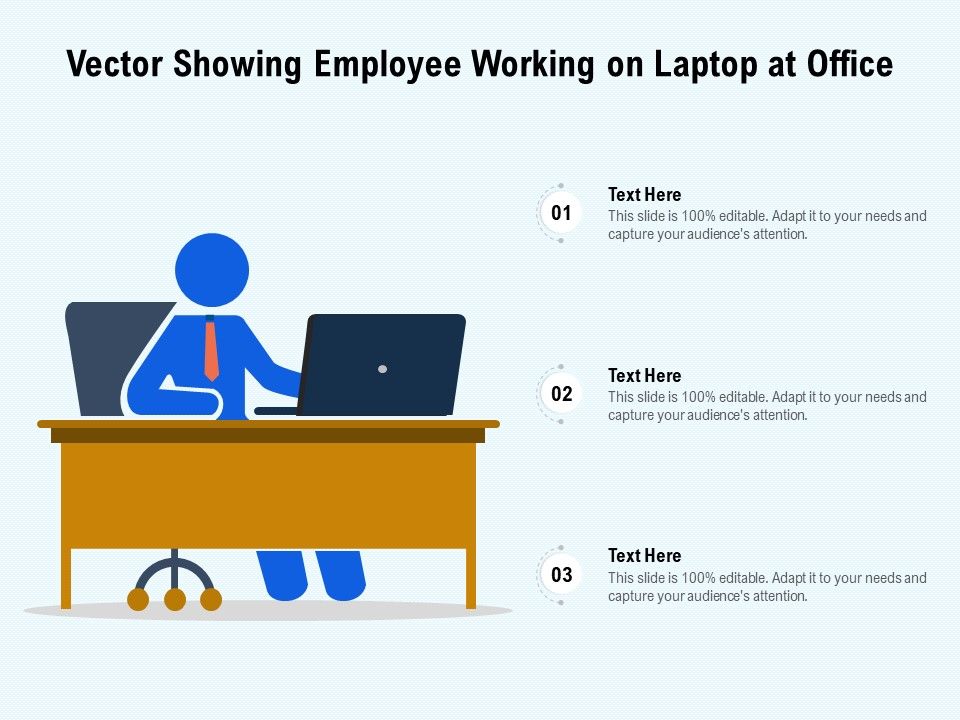 Vector_Showing_Employee_Working_On_Laptop_At_Office_Ppt_PowerPoint_Presentation_Pictures_Ideas_PDF_Slide_1.jpg