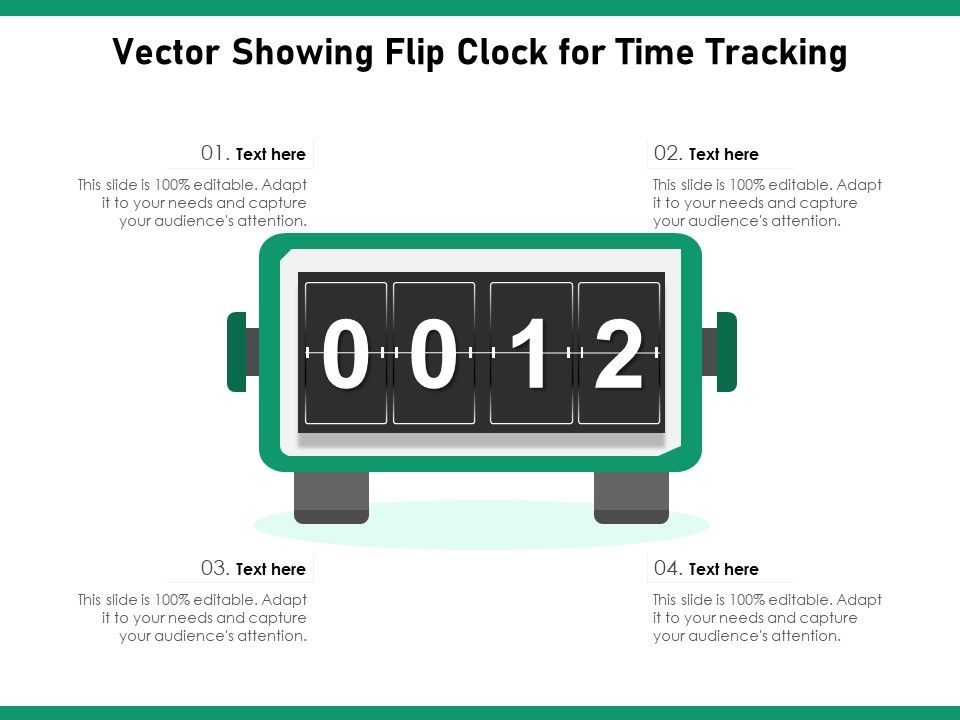 Vector_Showing_Flip_Clock_For_Time_Tracking_Ppt_PowerPoint_Presentation_Gallery_Background_PDF_Slide_1.jpg