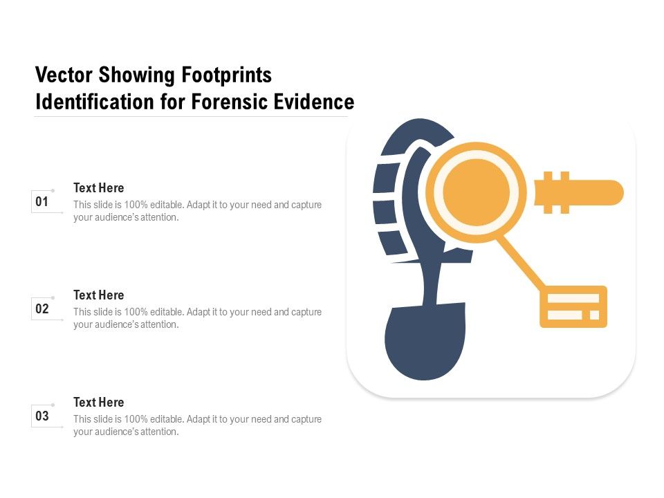 Vector_Showing_Footprints_Identification_For_Forensic_Evidence_Ppt_PowerPoint_Presentation_Gallery_Guide_PDF_Slide_1.jpg