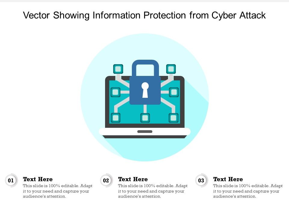 Vector_Showing_Information_Protection_From_Cyber_Attack_Ppt_PowerPoint_Presentation_Gallery_Guidelines_PDF_Slide_1.jpg