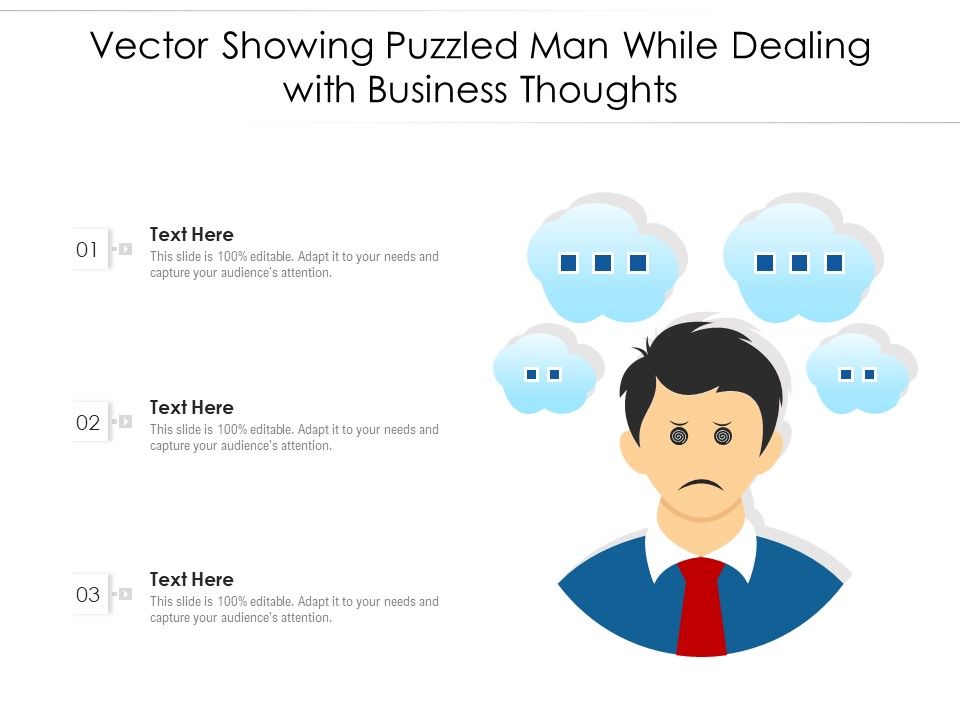 Vector_Showing_Puzzled_Man_While_Dealing_With_Business_Thoughts_Ppt_PowerPoint_Presentation_Gallery_Graphics_Example_PDF_Slide_1.jpg
