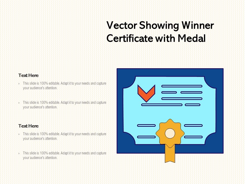Vector_Showing_Winner_Certificate_With_Medal_Ppt_PowerPoint_Presentation_File_Design_Templates_PDF_Slide_1.jpg