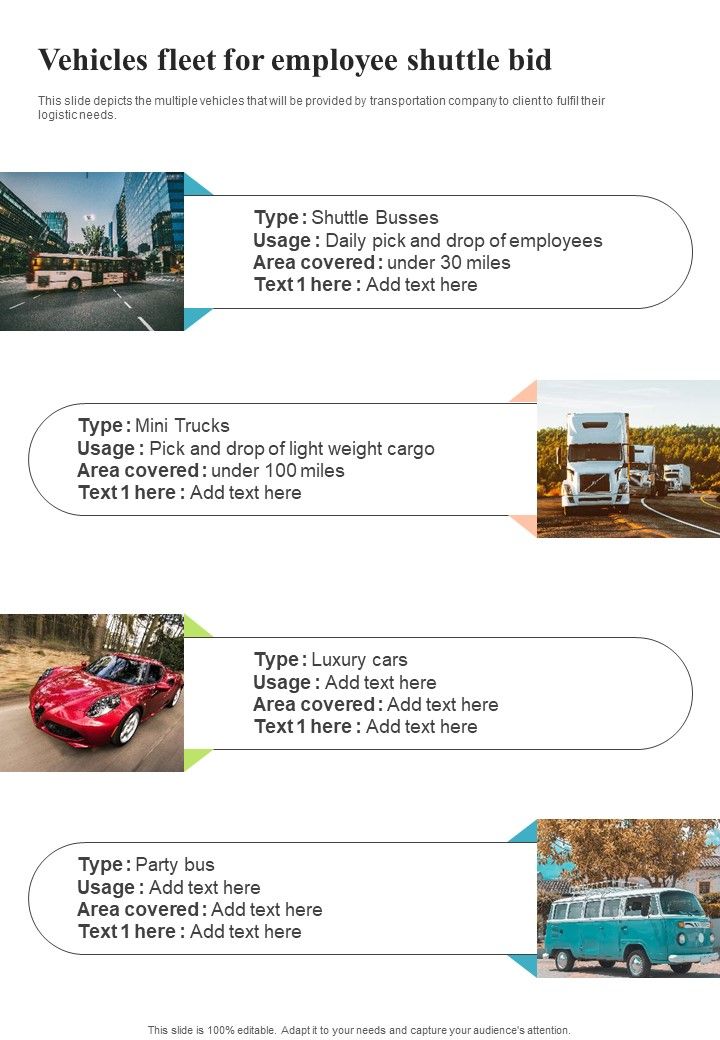 Vehicles_Fleet_For_Employee_Shuttle_Bid_One_Pager_Sample_Example_Document_Slide_1.jpg