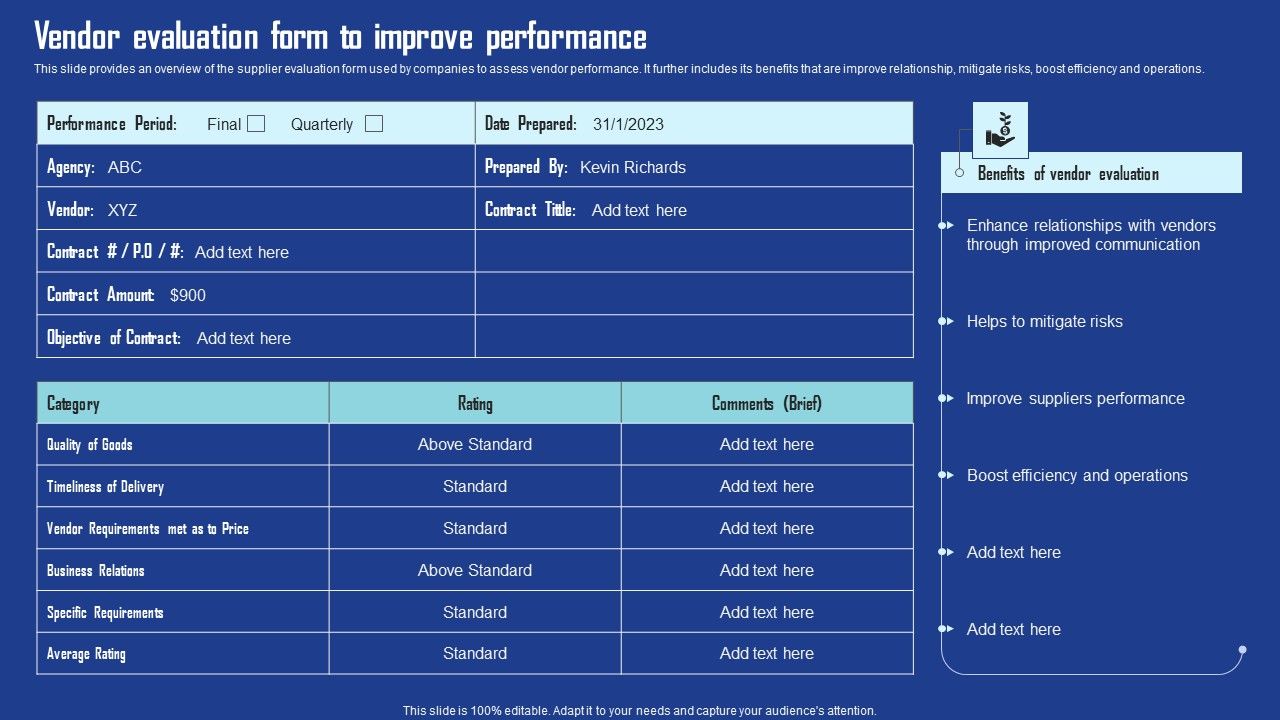 Vendor_Evaluation_Form_To_Improve_Performance_Demonstration_PDF_Slide_1.jpg