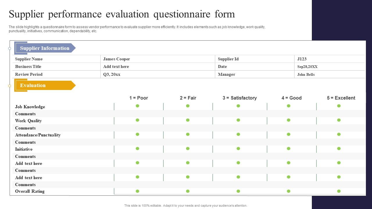 Vendor_Performance_Analysis_And_Administration_Supplier_Performance_Evaluation_Questionnaire_Form_Professional_PDF_Slide_1.jpg