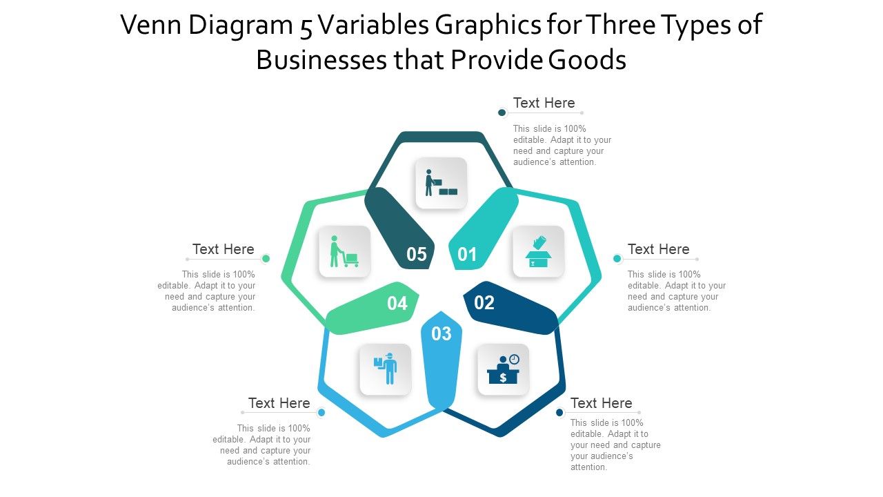 Venn_Diagram_5_Variables_Graphics_For_Three_Types_Of_Businesses_That_Provide_Goods_Ppt_PowerPoint_Presentation_File_Show_PDF_Slide_1.jpg
