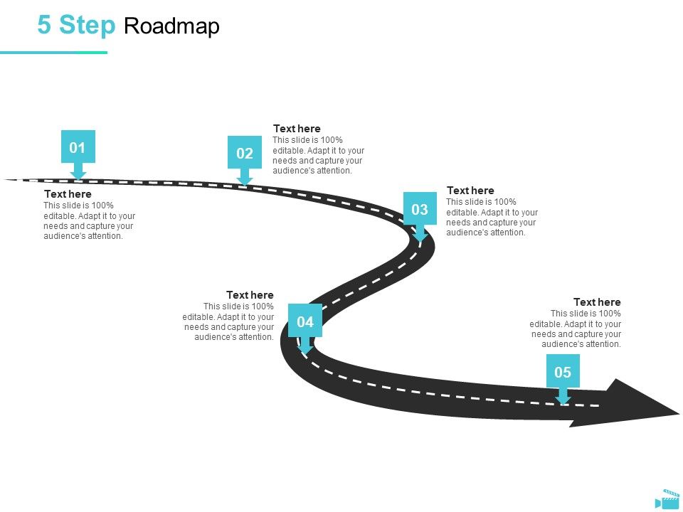 Video_Development_And_Administration_5_Step_Roadmap_Ideas_PDF_Slide_1.jpg