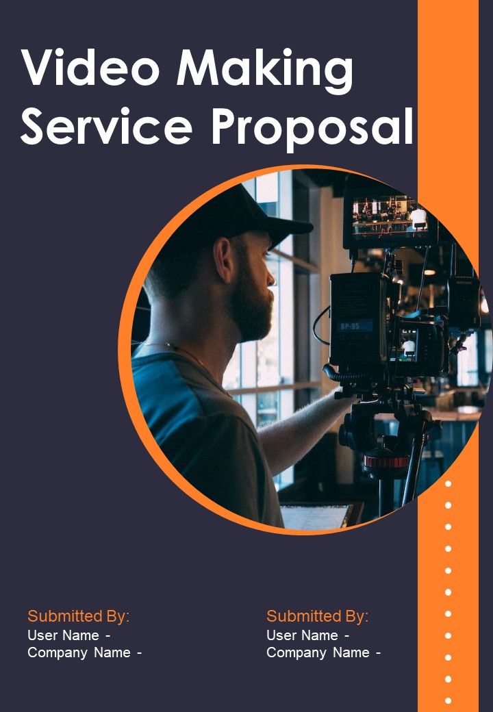 Video Making Service Proposal Example Document Report Doc Pdf Ppt Slide01