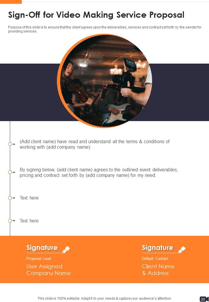 Video Making Service Proposal Example Document Report Doc Pdf Ppt