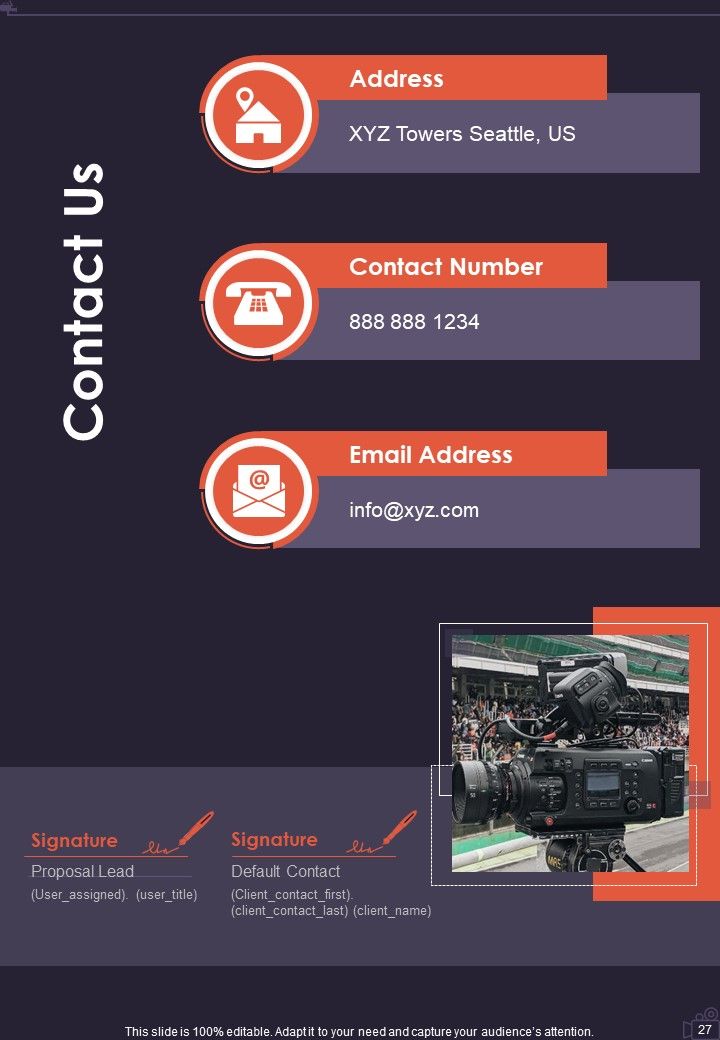 Video Production Service Proposal Example Document Report Doc Pdf Ppt